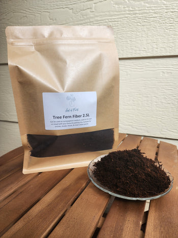 New Zealand Fernwood Tree Fern Fibre 2.5L for moisture retention and healthy roots